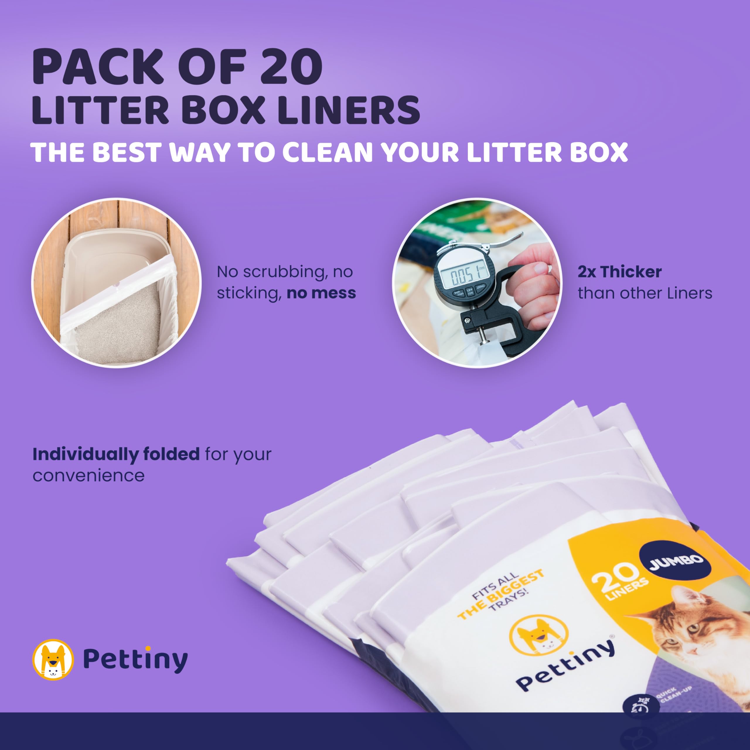Pettiny recycled-materials packaging signals eco-friendly pet care.