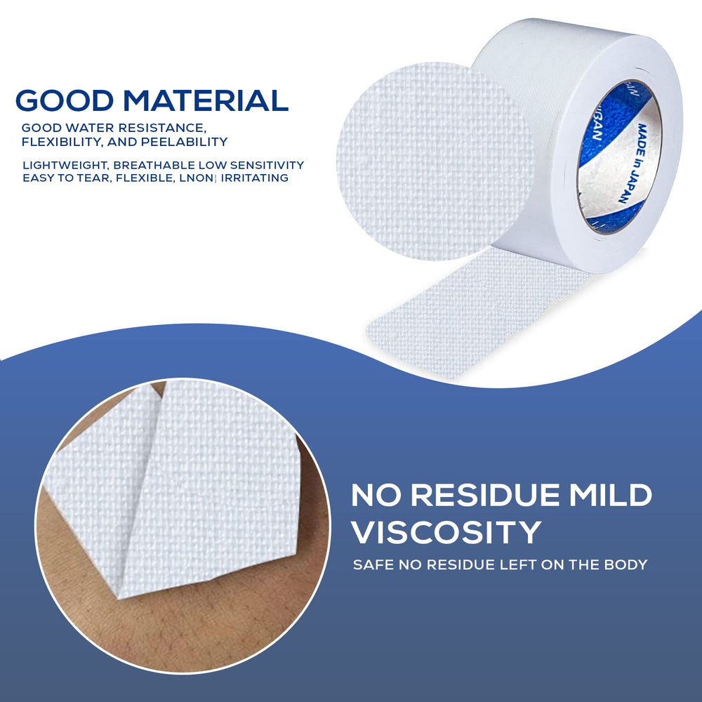 PETTIST water-resistant cotton cloth tape resists moisture for year-round use.