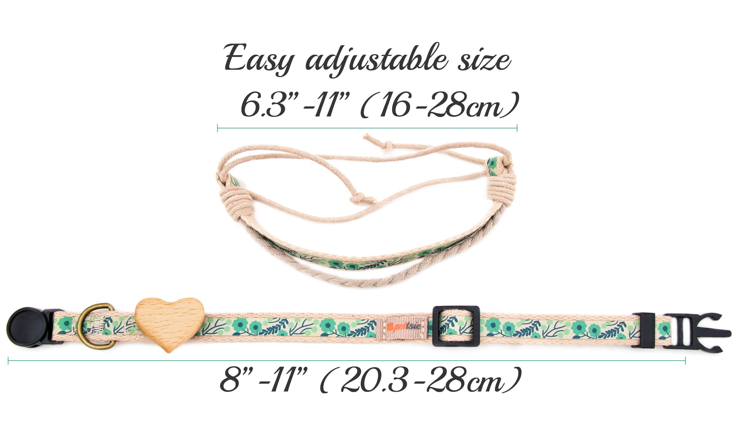 Pettsie collar in eco-friendly gift box ideal for gifting