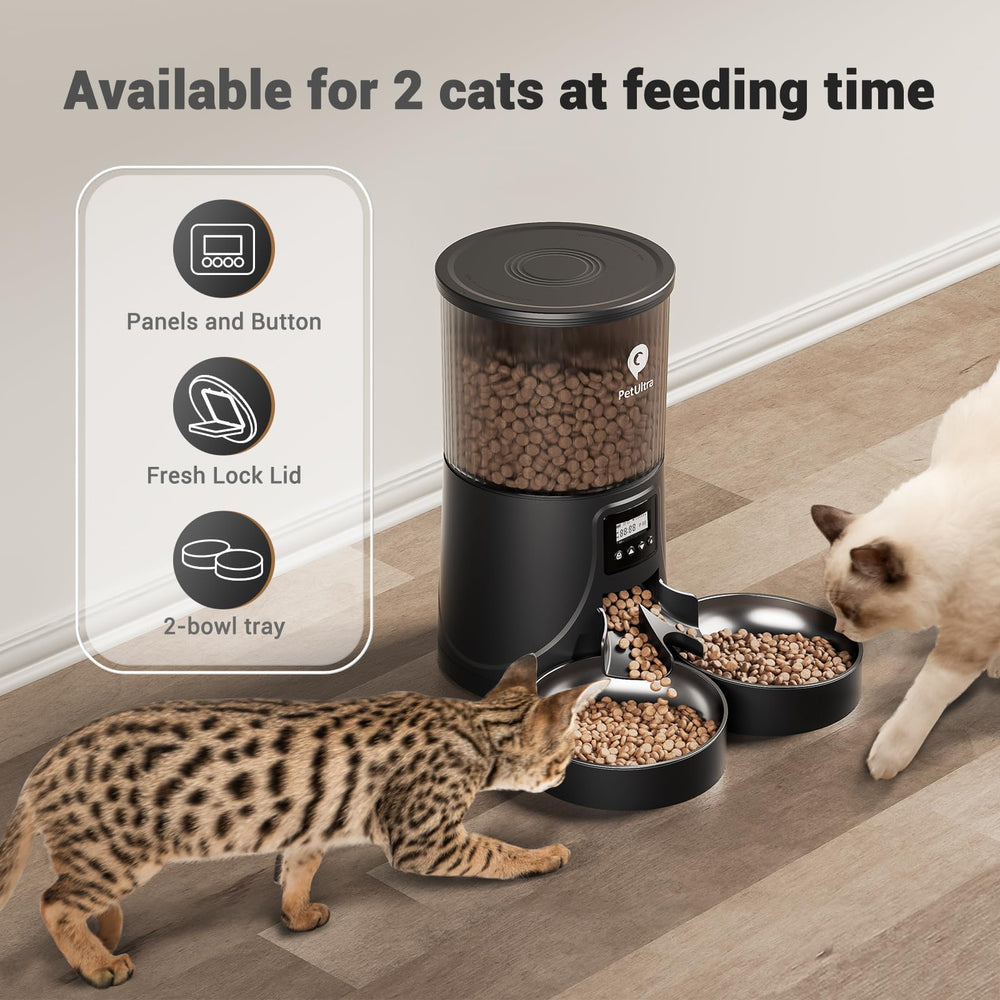 PETULTRA anti-clogging mechanism close-up ensures reliable food flow