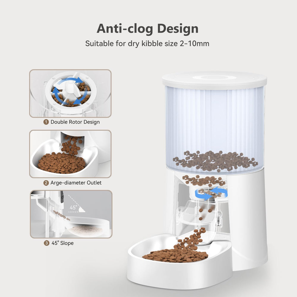 PETULTRA feeder fully detachable for easy cleaning and maintenance