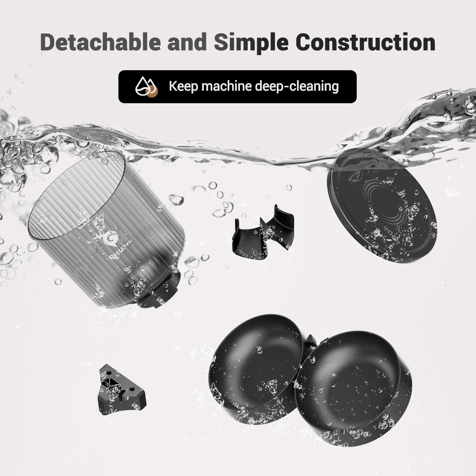 PETULTRA 4L capacity illustrated for extended meal planning.