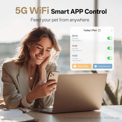 PETULTRA feeder wifi-setup shows quick network pairing for seamless feeding.