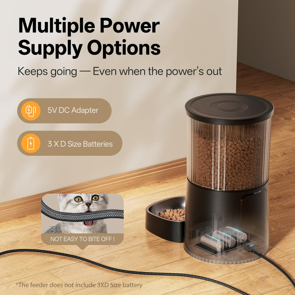 PETULTRA rotor and chute design ensures equal portions with smooth dispensing.