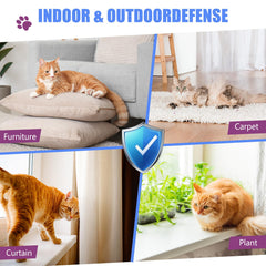 Peturarion cat deterrent spray on furniture provides safe indoor scratch protection.