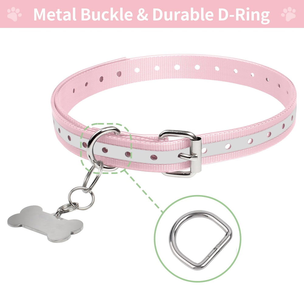 Peture strap includes D-ring for name tags and leashes.