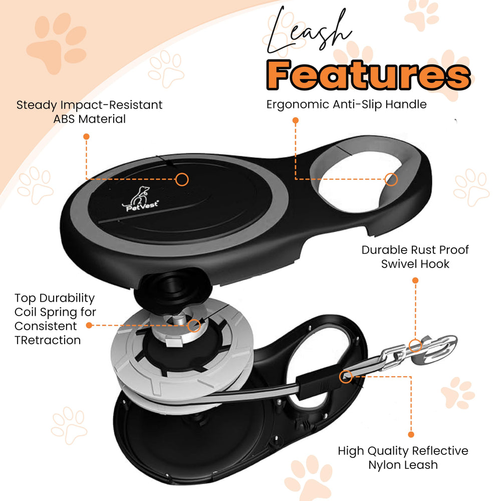 PetVest durable materials ensure long-lasting reliability on daily walks.