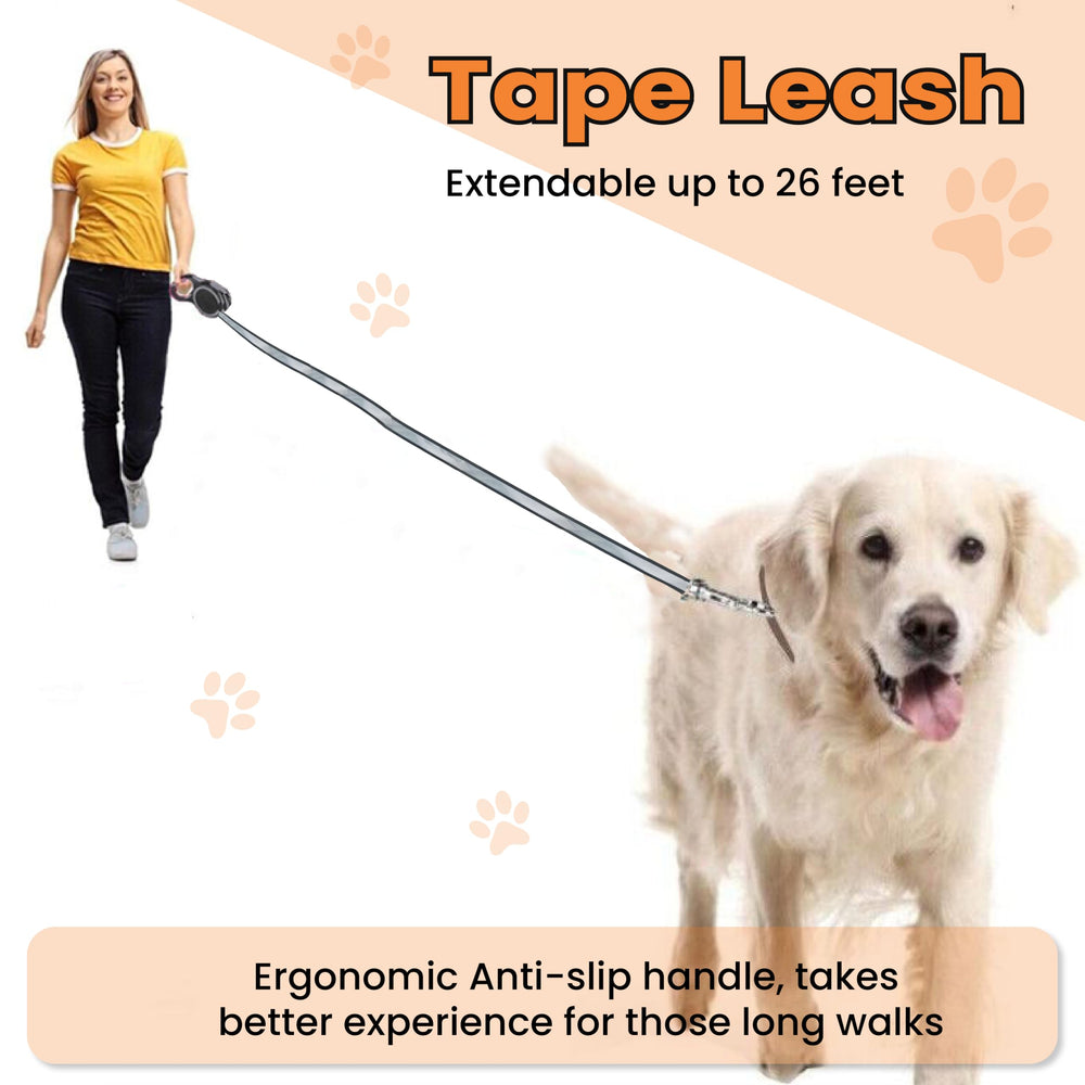 PetVest one-handed brake and lock enables quick control with a thumb.