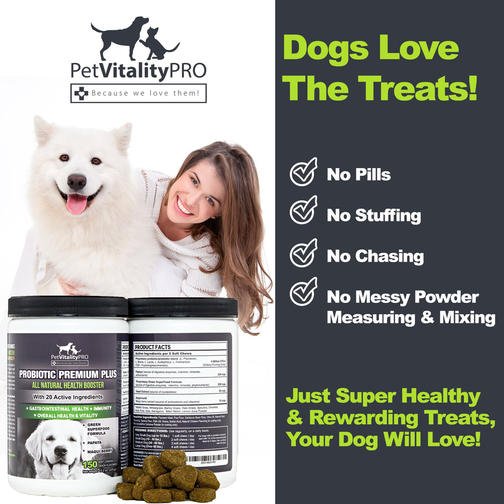 PetVitalityPRO probiotics immune-support image suggests overall vitality.