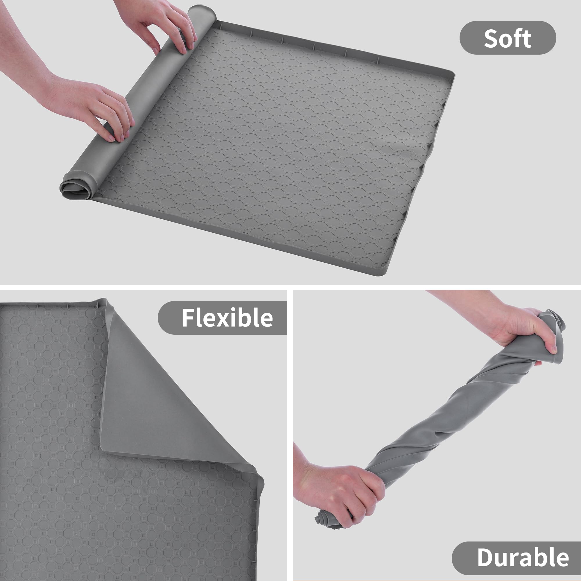 Petvolve Litter Box Mat is multi-functional for doormats and kitchen areas