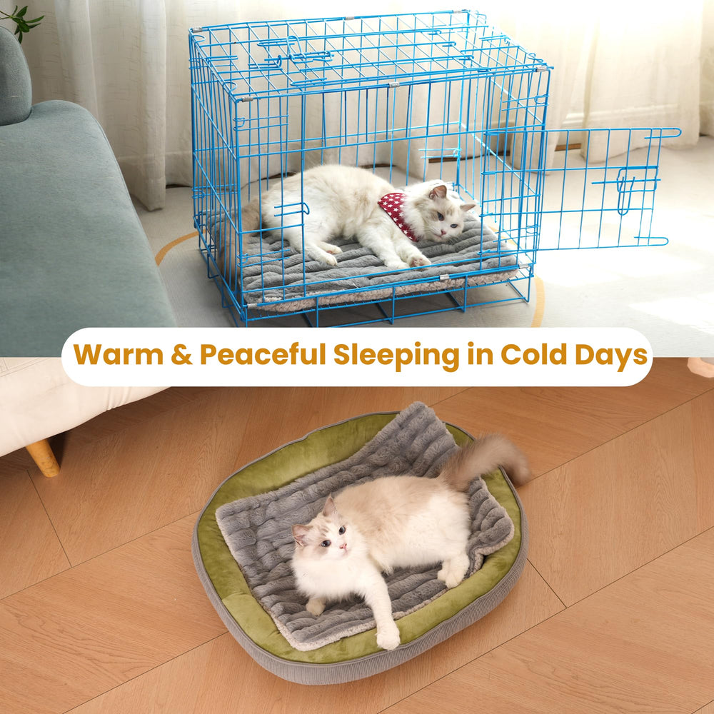 Petvolve self-warming cat bed – indoor/outdoor versatility keeps pets warm anywhere.