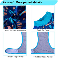 PetWarm all-season dog surgery suit stays breathable yet durable for year-round use