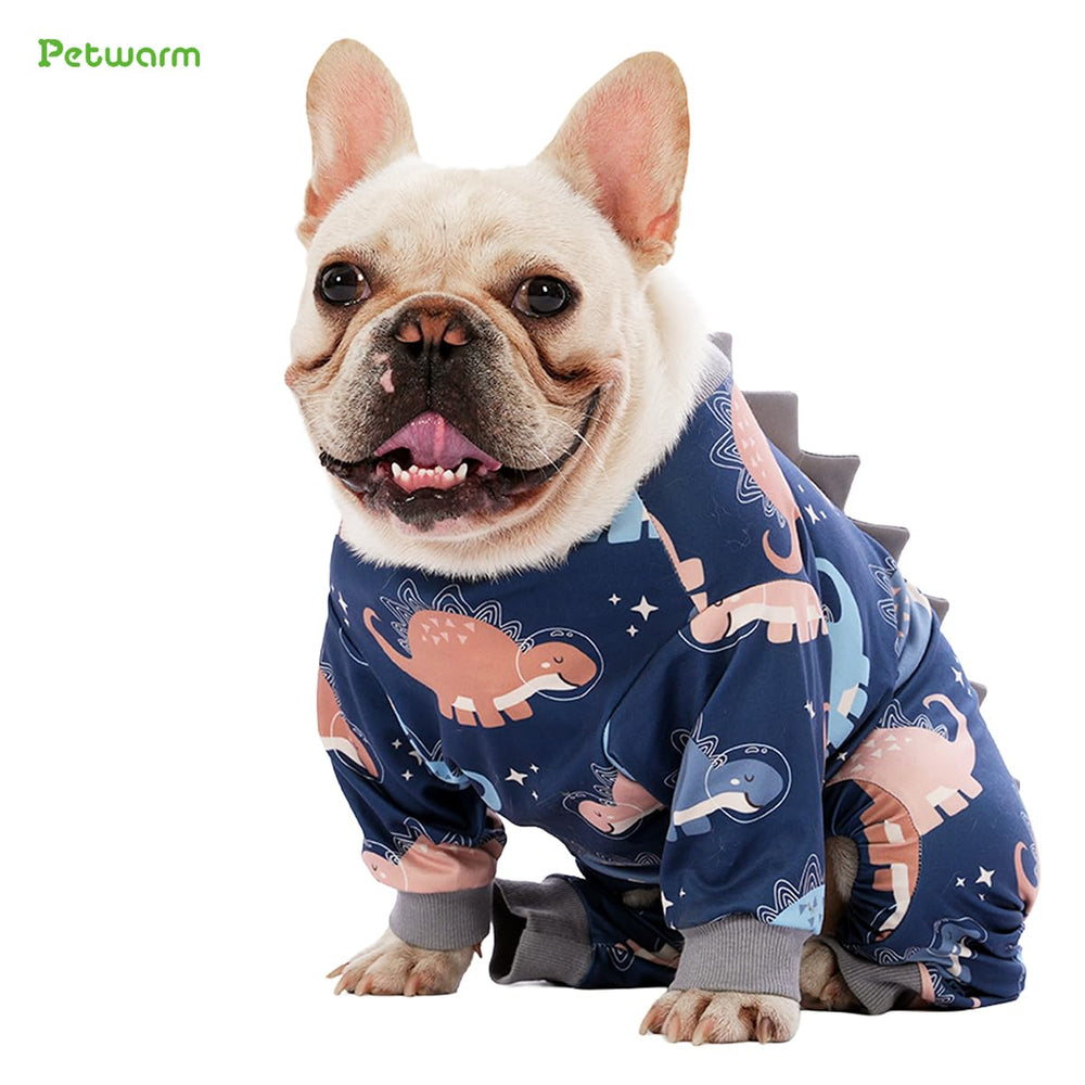 PetWarm travel-ready dog pajamas designed for car rides and trips.