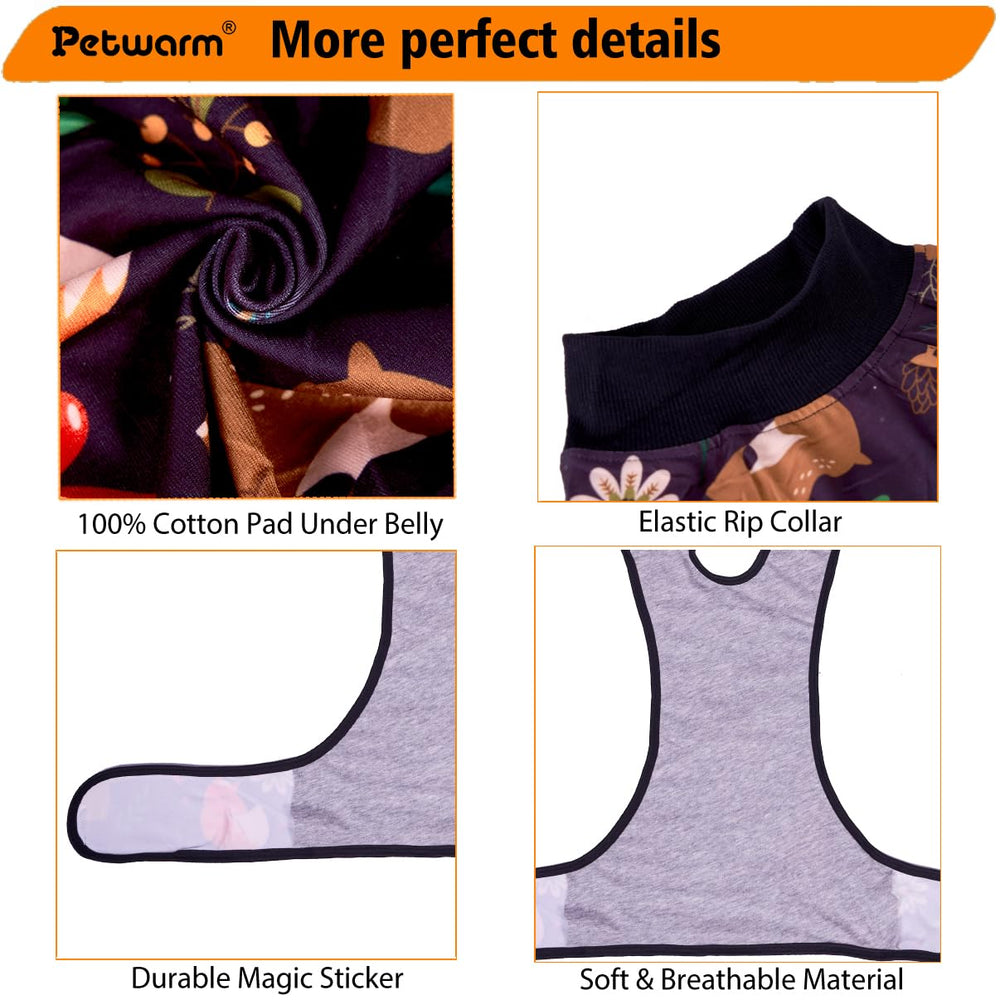 PetWarm surgery suit easy on off design for quick dressing