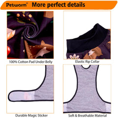 PetWarm surgery suit easy on off design for quick dressing