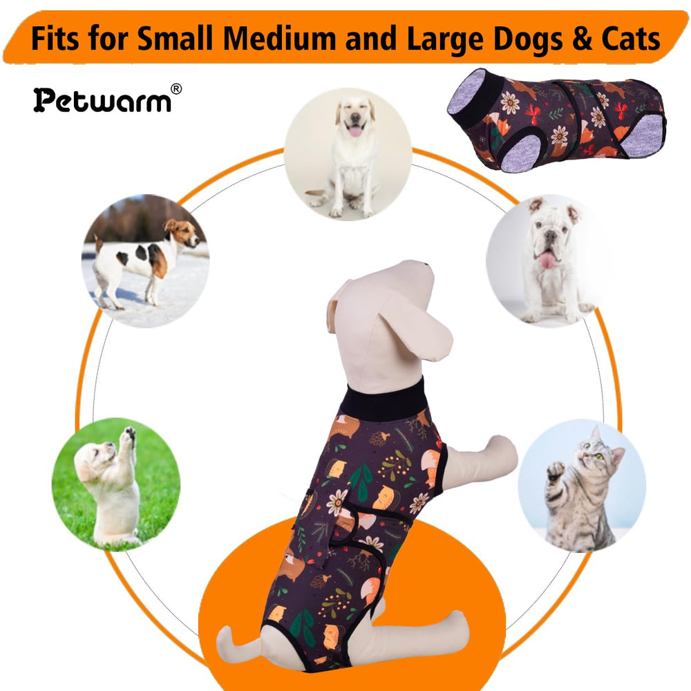 PetWarm six-size range XS to 2XL fits most dogs
