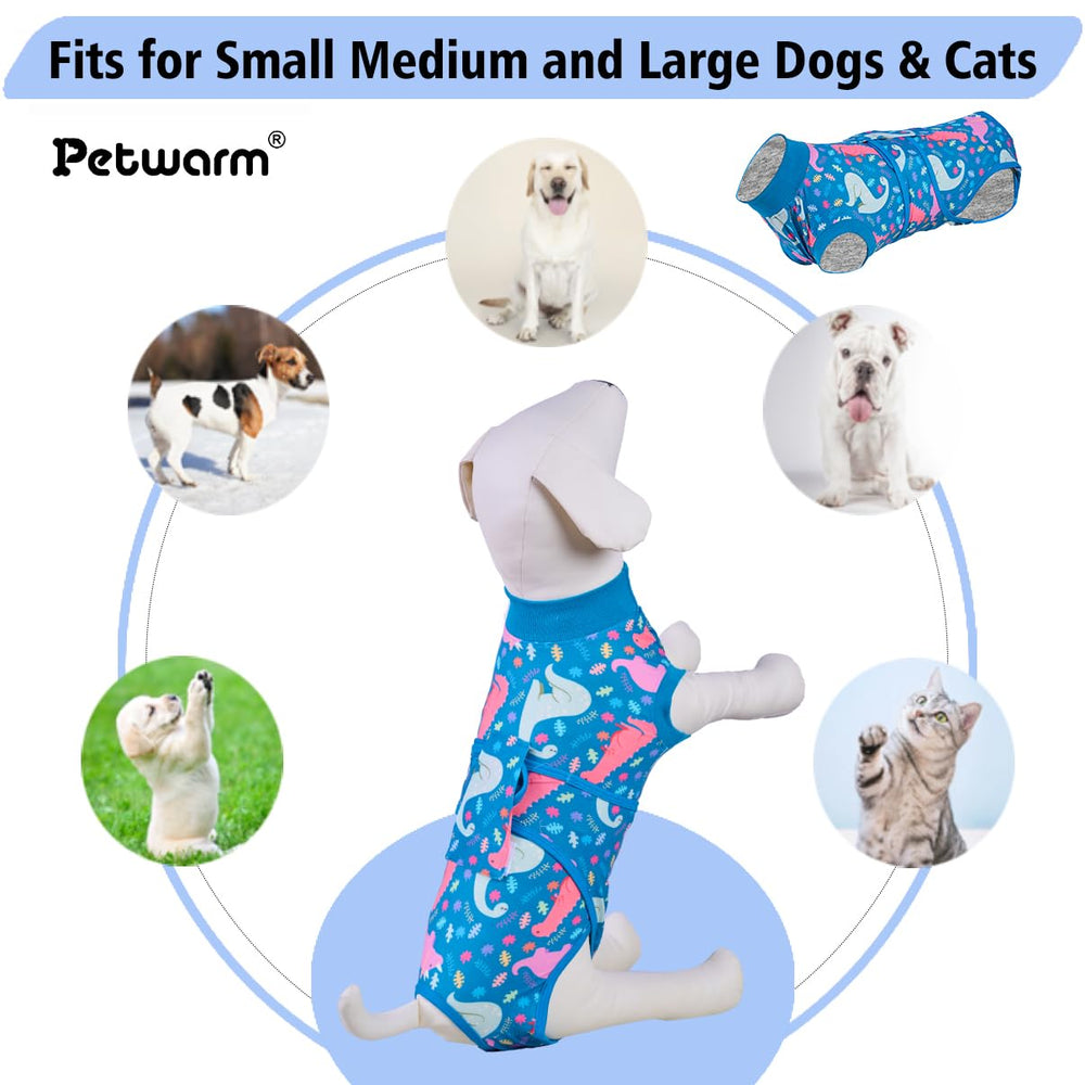 PetWarm recovery clothing inner layer reduces coat friction and chafing