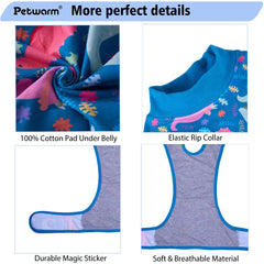 PetWarm recovery suit all-season fabric keeps dogs comfortable year-round