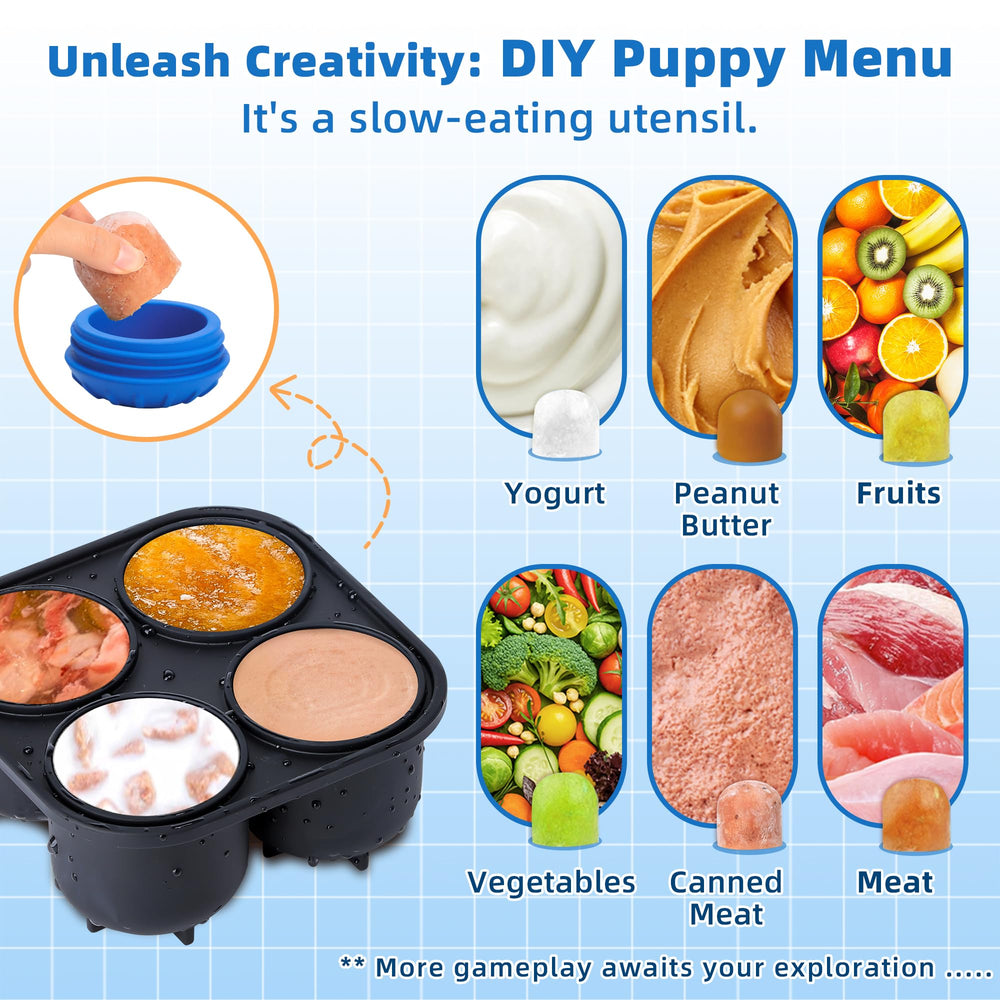 PetZee enrichment toy being rinsed or loaded in dishwasher.