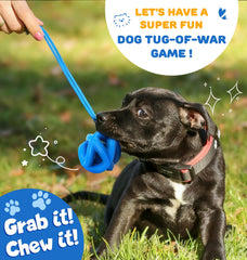 PetZee Indestructible Toy uses durable natural rubber for long lasting sessions.