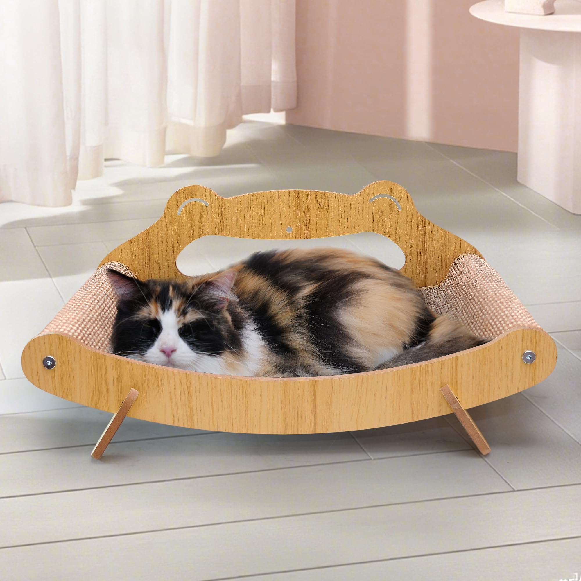 PetZen Garden stylish-appearance blends with home decor while providing functional cat furniture