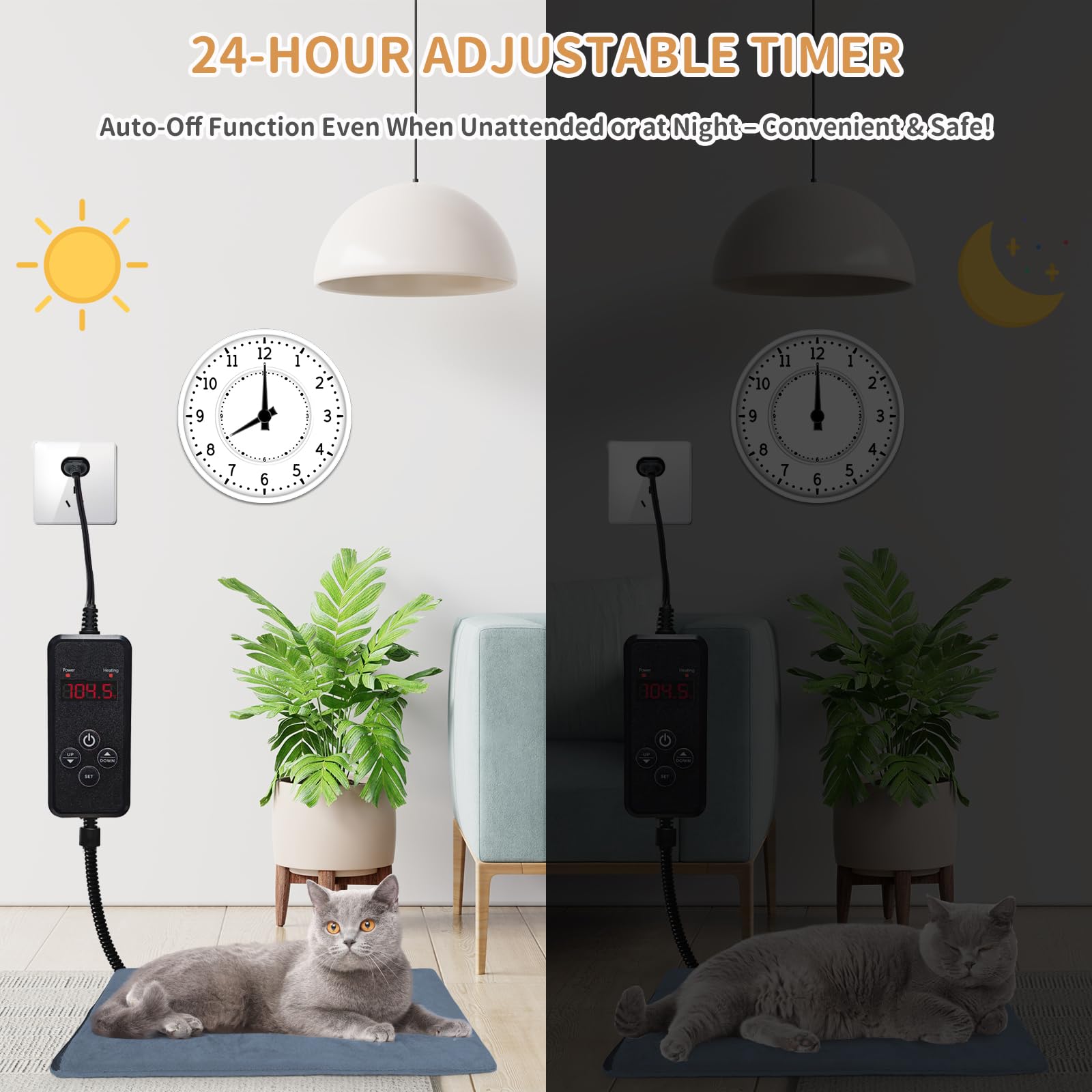 PETZOOKA IP67 waterproof shell helps keep the pad clean and protected