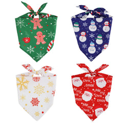 PEUTIER Christmas dog bandanas pack for festive photos and year-round flair.