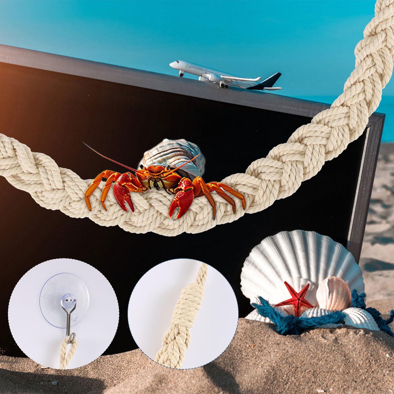 peutier beige habitat decor supports climbing activity for various reptiles.