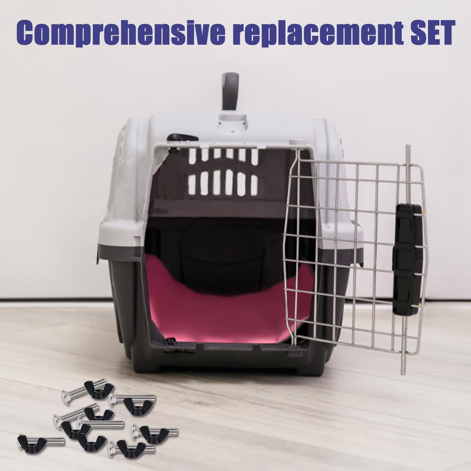 PEUTIER crate repair in use with simple assembly and tools.