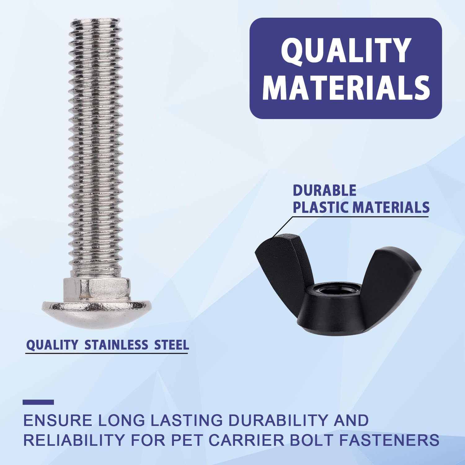 PEUTIER packaging showing quick-repair compatible fasteners for crates.