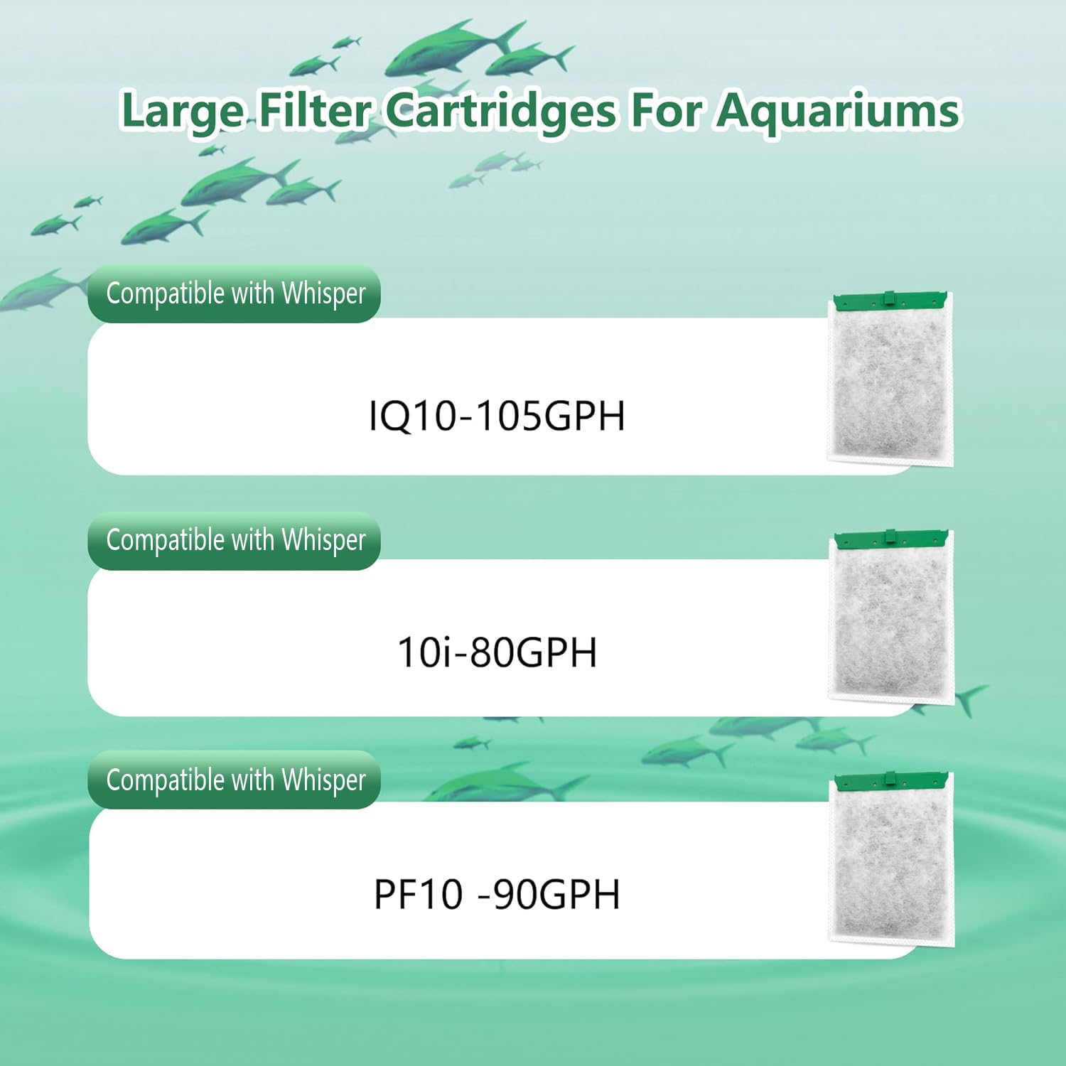Pewyoke filter cartridge close-up highlights mechanical and biological filtration for clearer water.