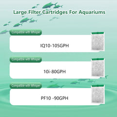 Pewyoke filter cartridge close-up highlights mechanical and biological filtration for clearer water.