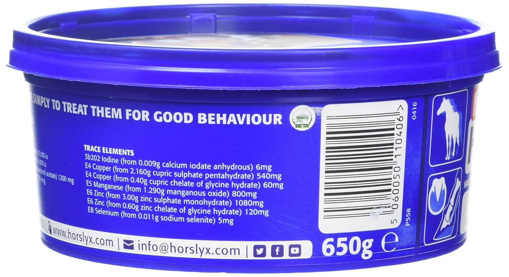 PFIFF Horslyx Minis high oil content texture and palatability