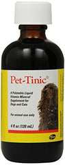 Pfizer Animal Pet-Tinic liquid dropper for easy administration and balanced pet nutrition