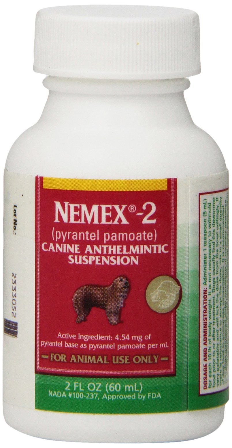 Pfizer Nemex-2 wormer bottle pour for easy dosing and palatability