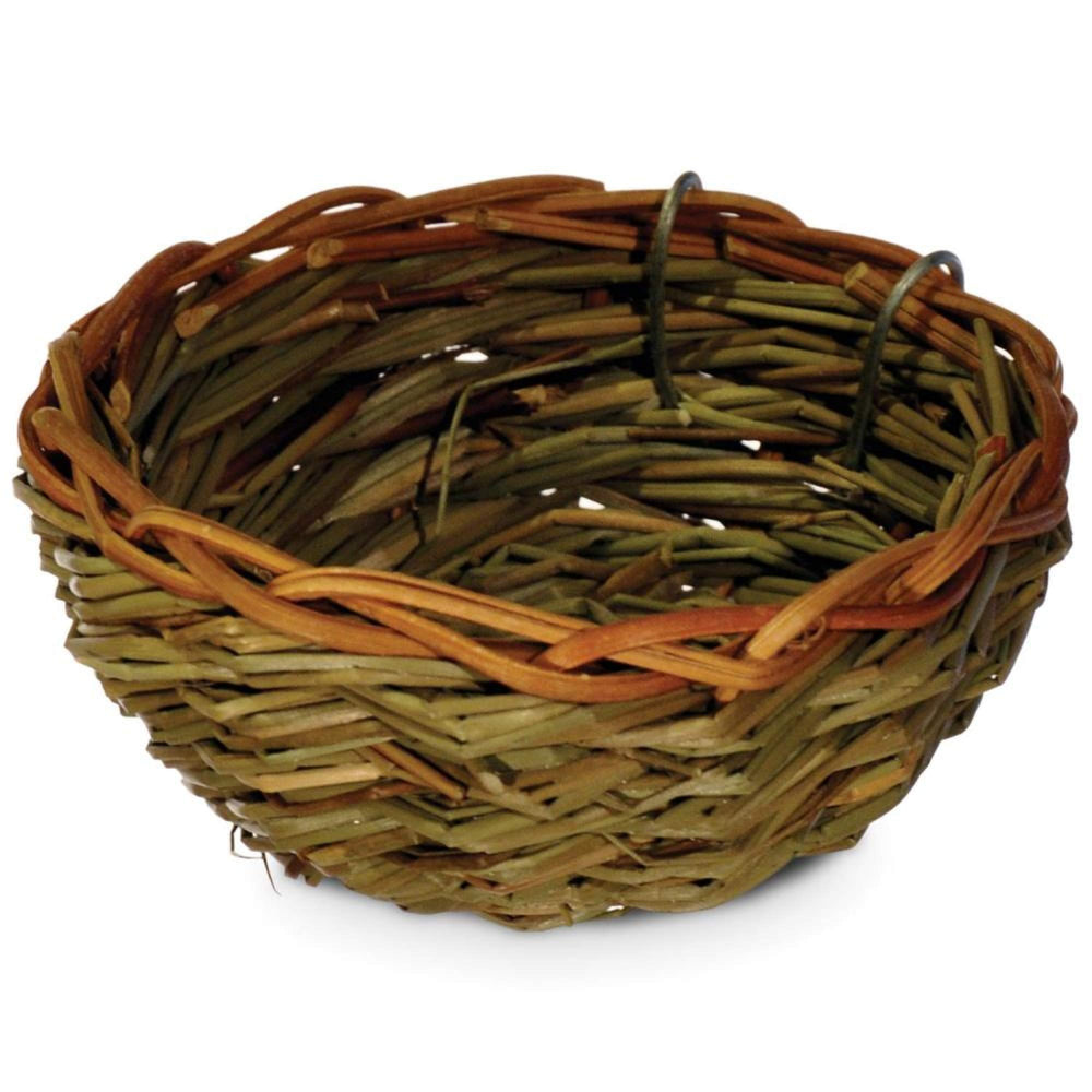 PH Prevue Hendryx canary twig nest 3-inch provides a natural resting place in small bird cages