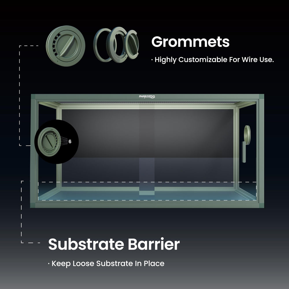 Phailozoo 50gallon tank assembly-instructions guide six-step setup.