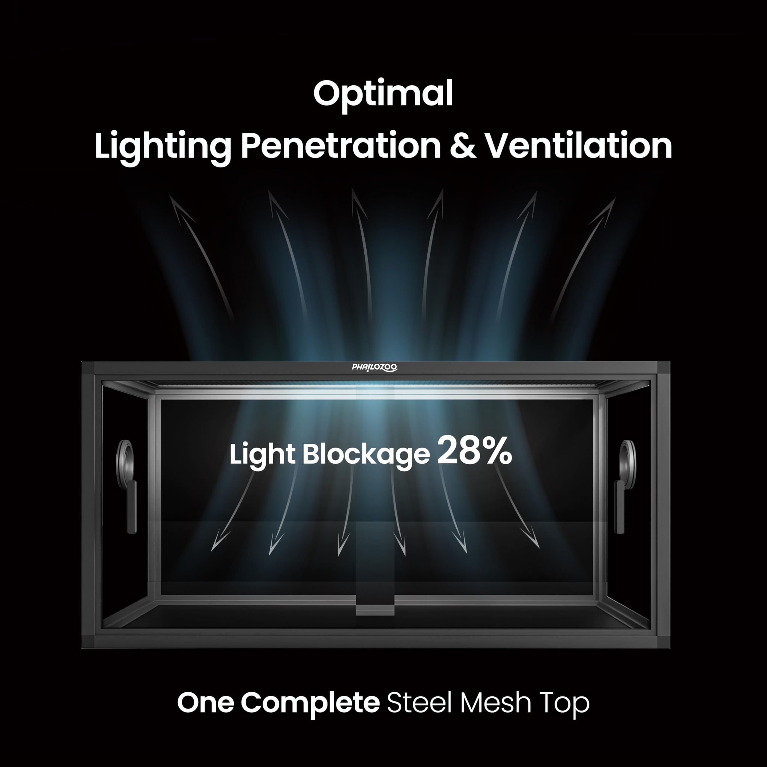 Phailozoo tank top screen ventilation for breathable airflow