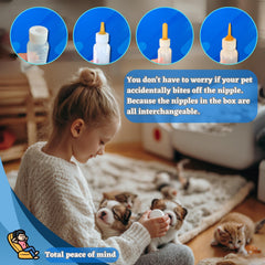 PHONGLEO measuring cup showing accurate portioning for kitten or puppy formula