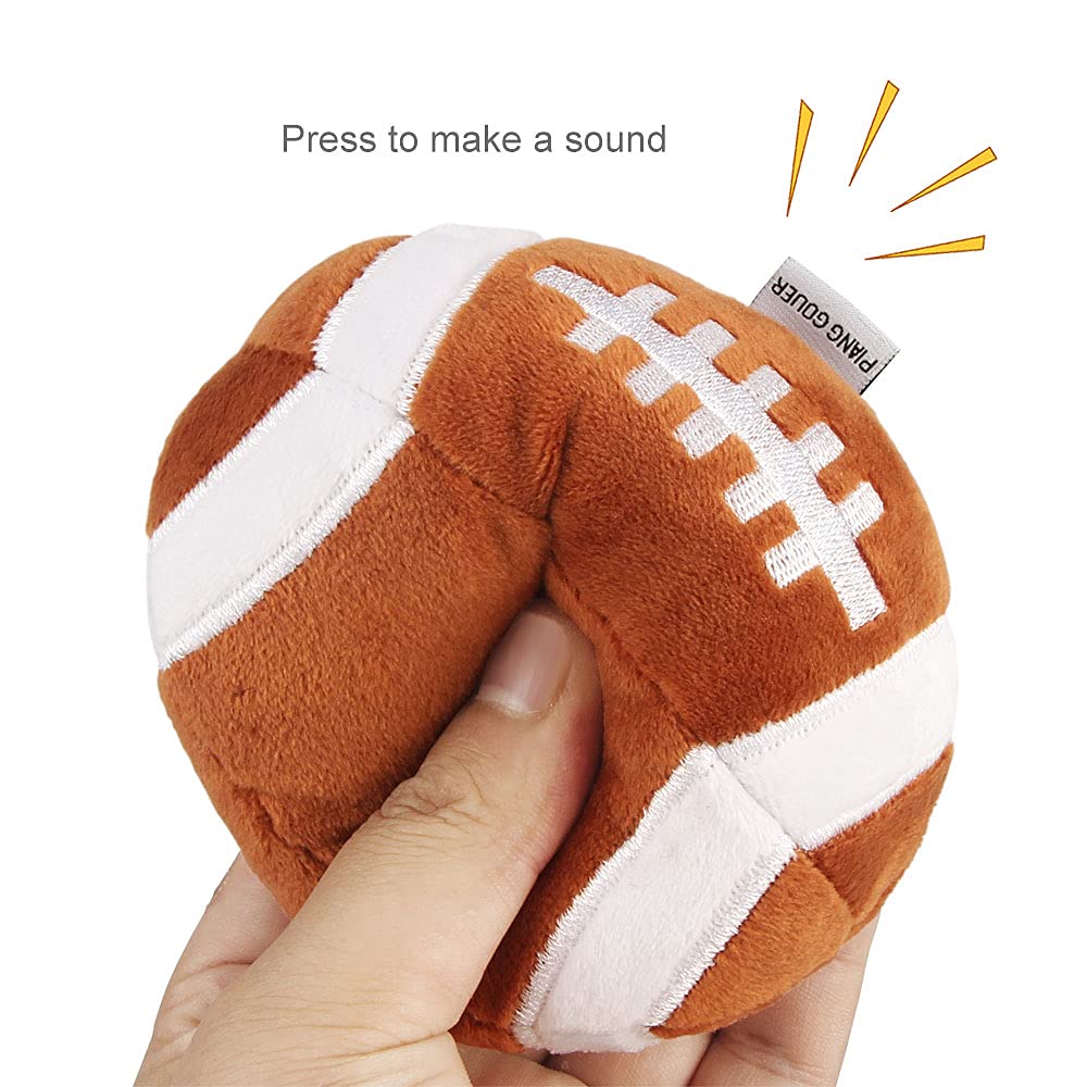 PIANG GOUER football ball depicts engaging fetch and practice