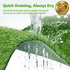 PICK FOR LIFE dog grass large potty patch large tray supports simple disposal and containment.