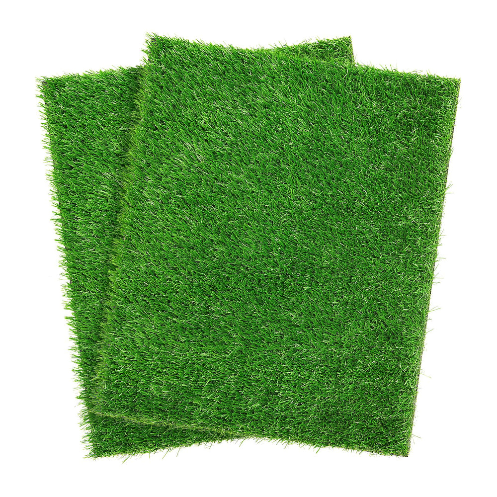 PICK FOR LIFE dog grass pad 30.5x30.5 pack opened for indoor potty use