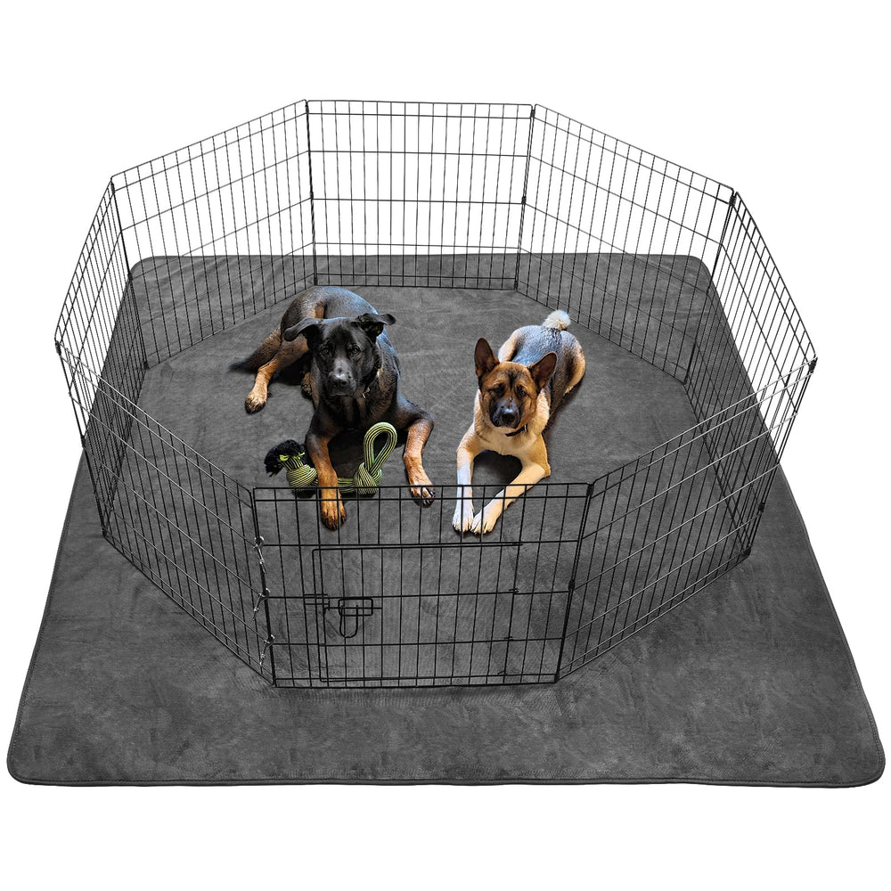 PICK FOR LIFE dog pee pad washable 72x72 absorbent top keeps moisture away for dry floors.