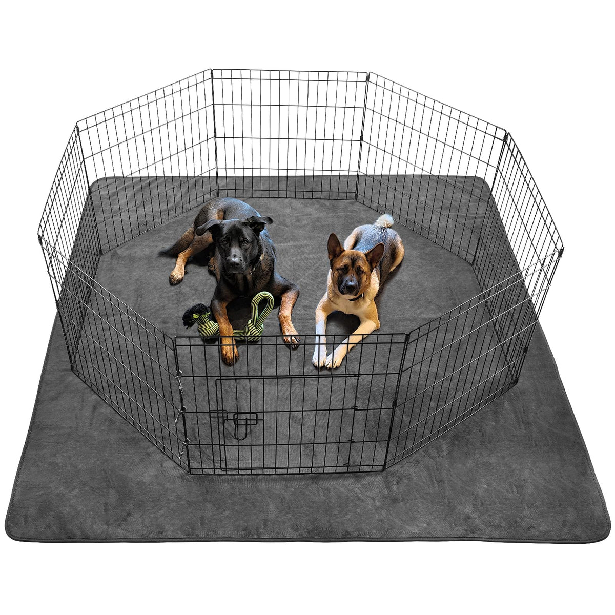 PICK FOR LIFE dog pee pad washable 72x72 absorbent top keeps moisture away for dry floors.