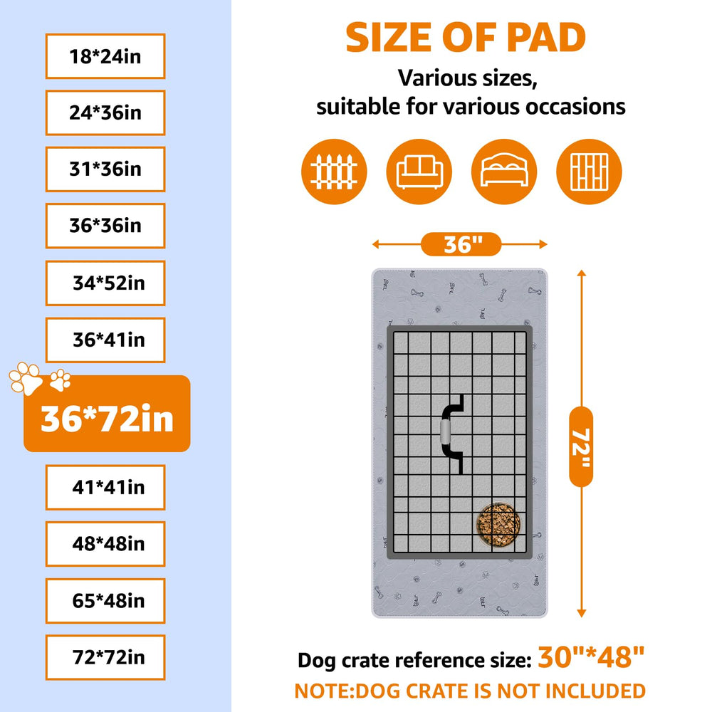 PICK FOR LIFE multi-use potty pad ideal for training and travel.