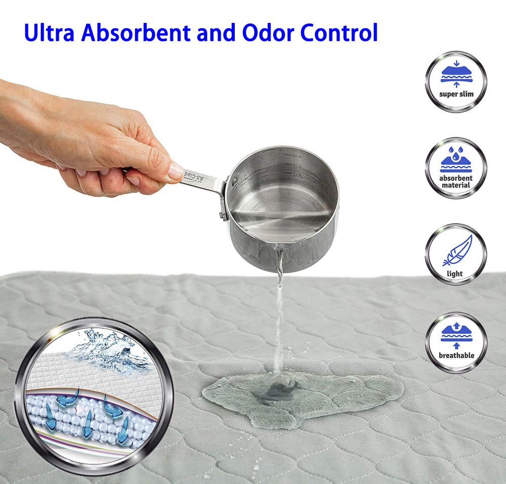 PICK FOR LIFE non-slip back design keeps the pad in place on different floors.