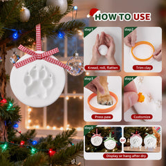 PICK FOR LIFE shaping ring guides circular paw impression