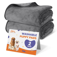 PICK FOR LIFE 36x36 washable dog pads with absorbent top layer keep surfaces dry