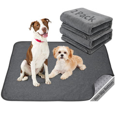 PICK FOR LIFE washable dog pads 36x48 flat lay demonstrates broad coverage for training