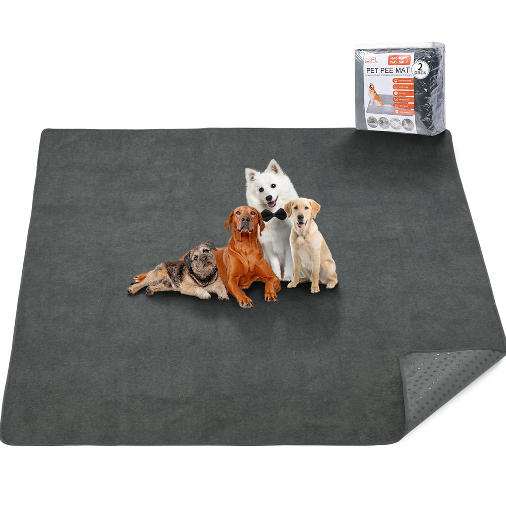 PICK FOR LIFE Washable Dog Pads with absorbent top layer keep surfaces dry during training sessions.